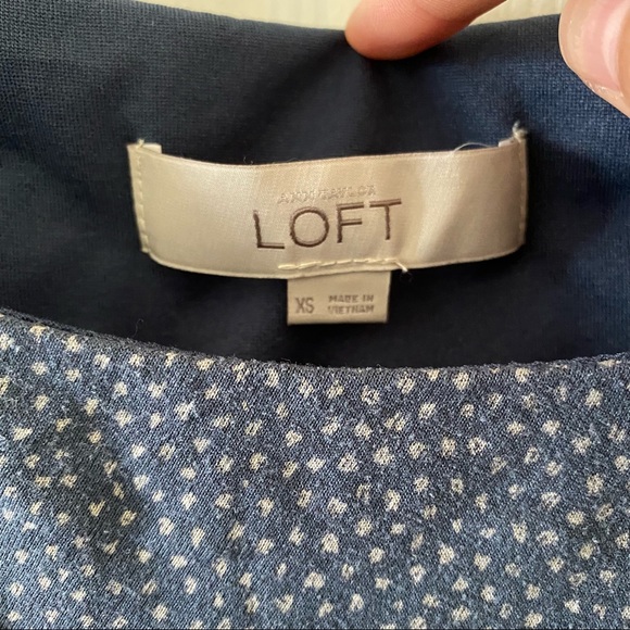 Loft sleeveless patterned dress - Picture 4 of 6